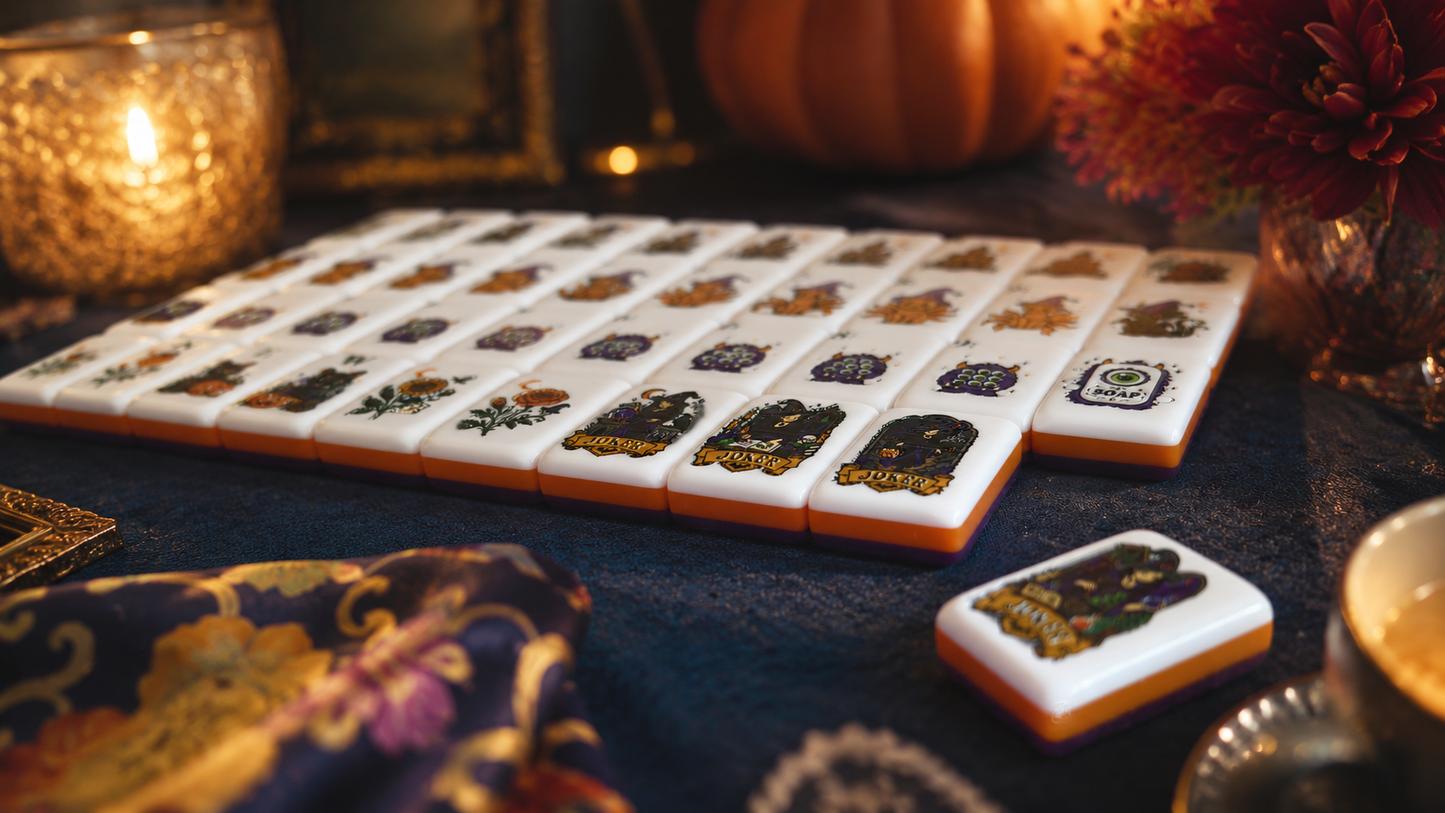 The Whimsical Halloween American Mahjong Set — 160 Tiles