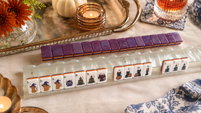 The Whimsical Halloween American Mahjong Set — 160 Tiles