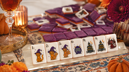 The Whimsical Halloween American Mahjong Set — 160 Tiles