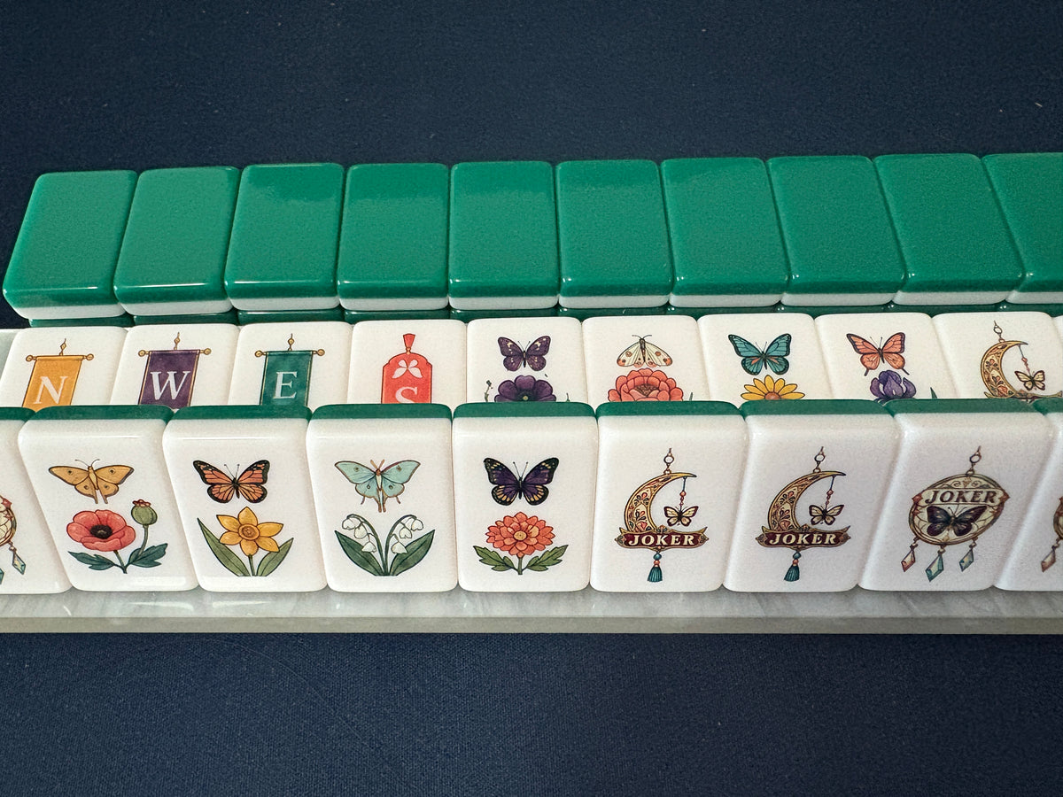 The Butterfly Cabinet – Botanical American Mahjong Tile Set