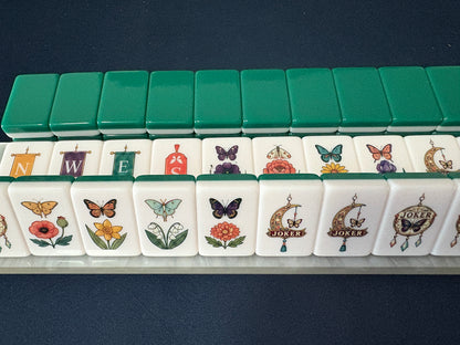 The Butterfly Cabinet – Botanical American Mahjong Tile Set