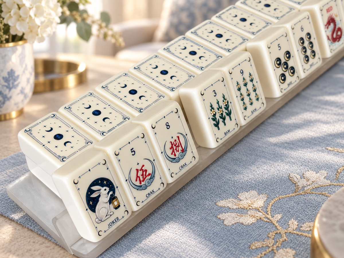 The Moon Rabbit Line American Mahjong Set — 160 Oversized Tiles