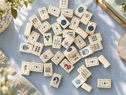 The Moon Rabbit Line American Mahjong Set — 160 Oversized Tiles