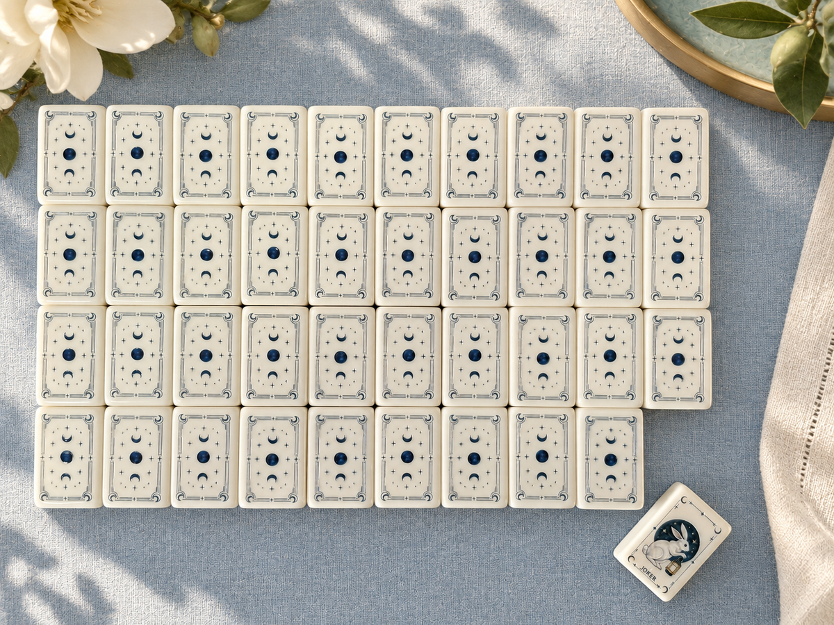 The Moon Rabbit Line American Mahjong Set — 160 Oversized Tiles