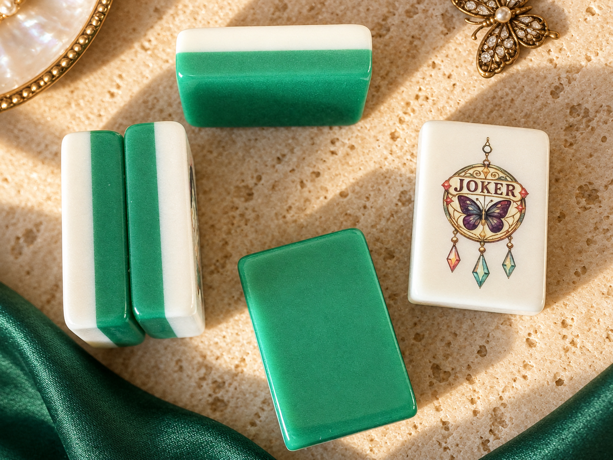 The Butterfly Cabinet – Botanical American Mahjong Tile Set